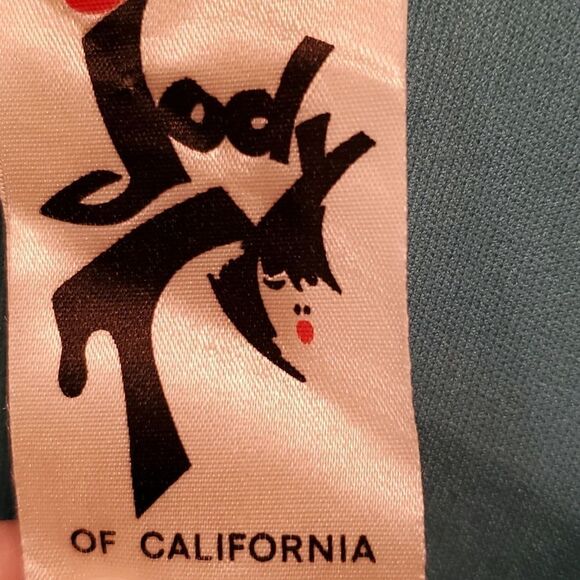 Vintage 70's Jody T of California blue maxi dress - Picture 4 of 9